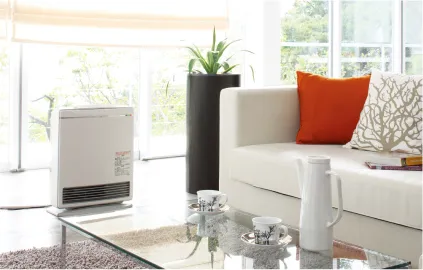 ガスファンヒーター